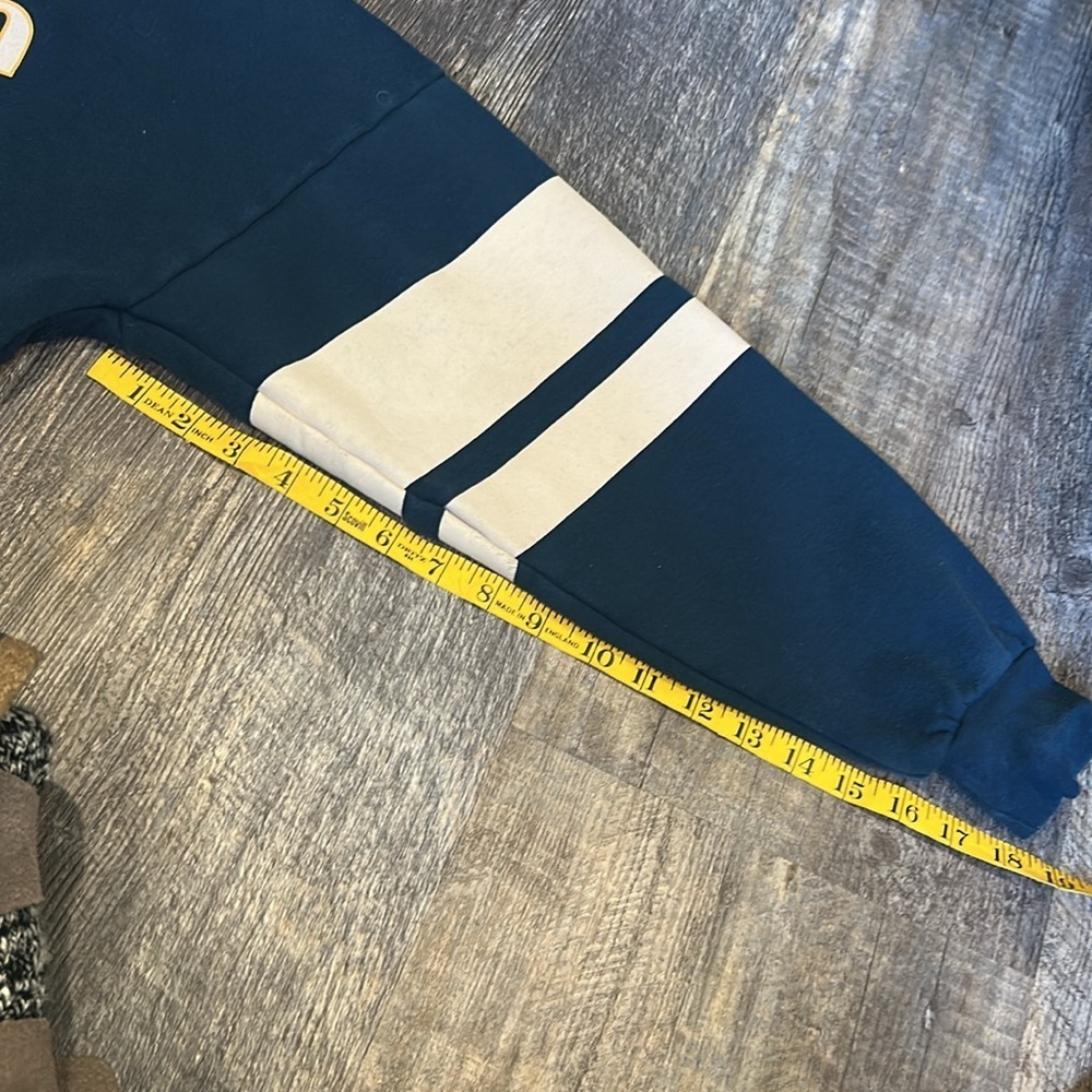 ✌️Rare Dutch Bros Navy w/Gold Oversized Crewneck - Picture 8 of 9